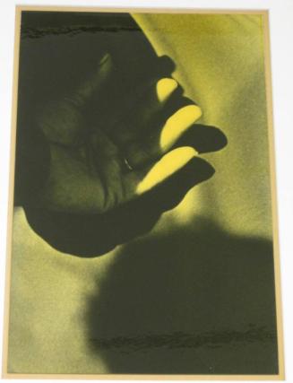 Untitled (hand in shadow, white fingers, DC)
