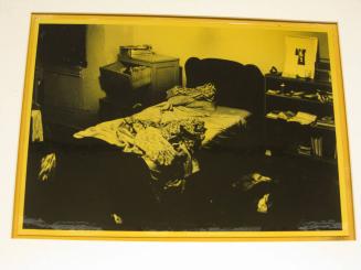 Untitled (my bed in halfway house, DC)