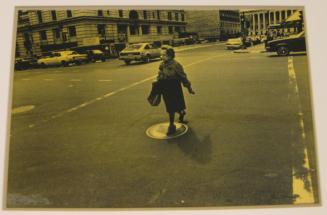 Untitled (woman on sewer top, DC)