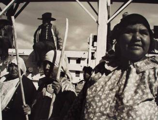 Papagos Woman of the Shinny Game Team, Arizona