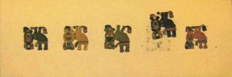 Five Shaman Figures from a Textile
