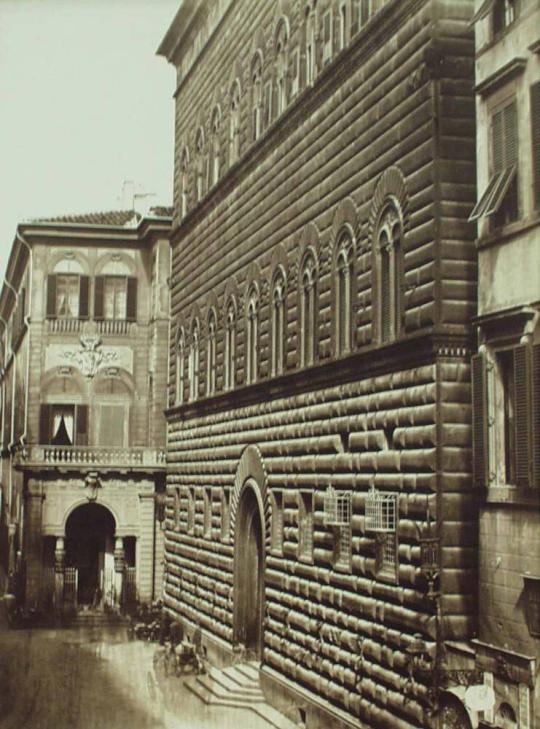The Palazzo Strozzi and Loggia Corsi