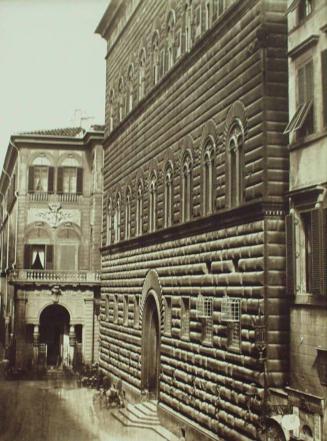 The Palazzo Strozzi and Loggia Corsi