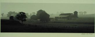 Farm in Mist, Lancaster, Pennsylvania