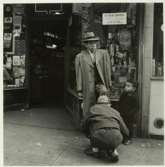 Shoe Shine, Washington Street, Brooklyn, New York