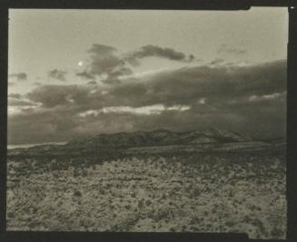 Moonset, Morning, Jemez Mountains, New Mexico