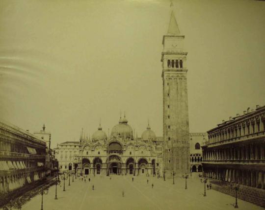 Panorama of a Plaza in Venice