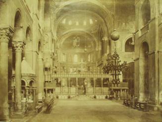 Interior of S. Marco Basilica