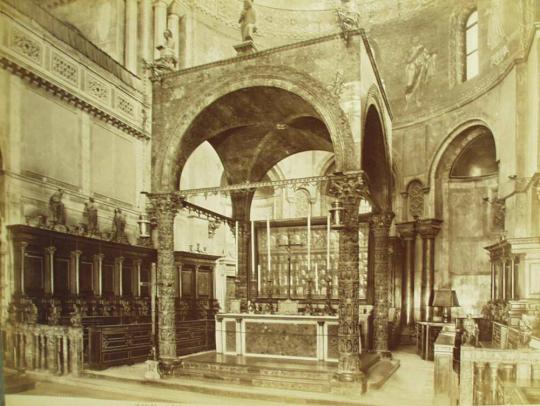 Main Altar at S. Marco Basilica