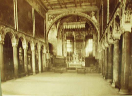 Interior of San Pietro Church