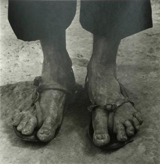 Feet of the Campisino, Oaxaca, Mexico