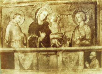 Lorenzetti Painting-The Madonna and Child with Saints