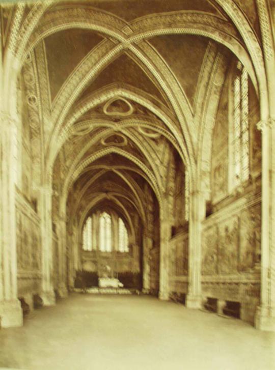 Interior View of the Upper Church of S. Francesco in Assisi.