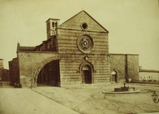 The church and convent of S. Chiara in Assisi.