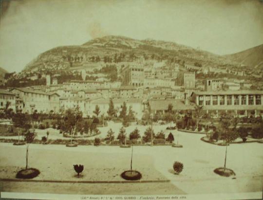 Panorama of Gubbio