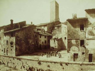 Ancient buildings in the city of Gubbio