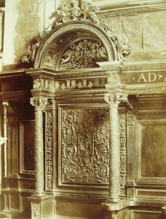 The Archbishop's Seat in the Cathedral of Gubbio.