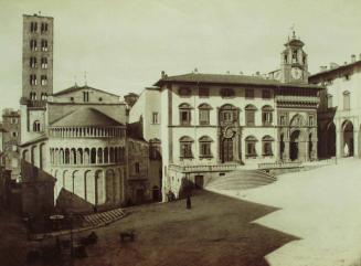 The Grand Piazza in Arezzo