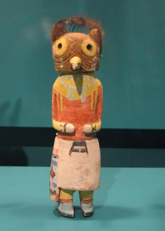 Mongwa (Owl) Kachina Figure