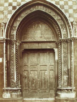 The Door of the Church of S. Maria della Salute