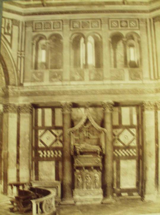 View of Baptistry Interior