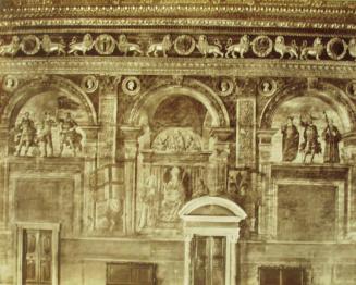 Detail of the Sala dei Gigli