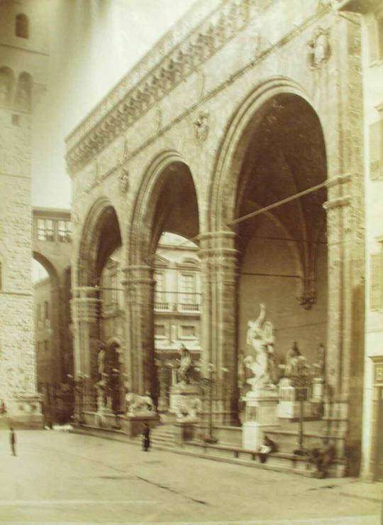 View of the Piazza della Signoria