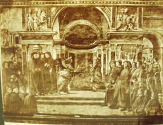 Detailed Fresco in S. Maria Novella
