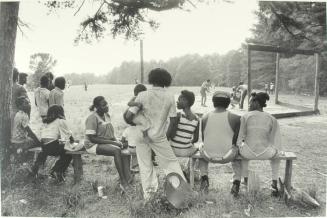 Sunday baseball game, near Buffalo, Mississippi