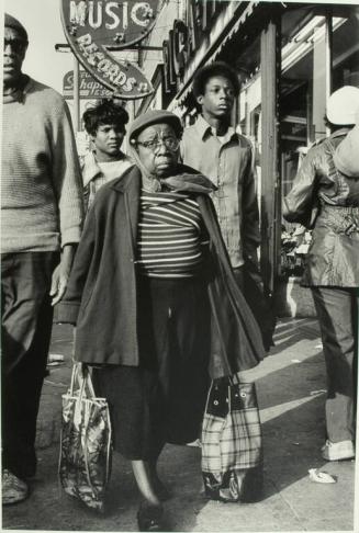 Shopping on Gay Street, East Baltimore, Maryland