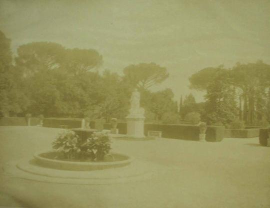 A Courtyard in Rome