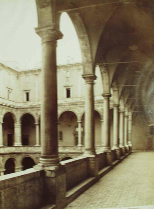 Covered Walkway in the Cancelleria Palace