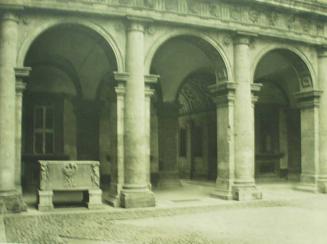 Palazzo Farnese Detailed Colonnade