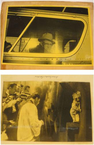 Untitled (man in bus window with reflection, DC)