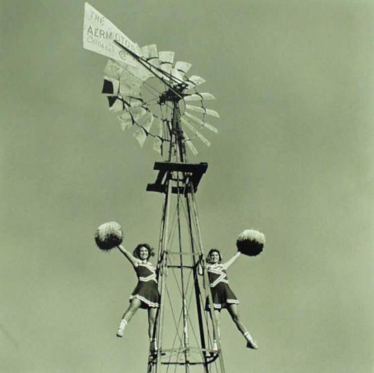 Twin Sisters: Cheerleaders, Mullin, Texas