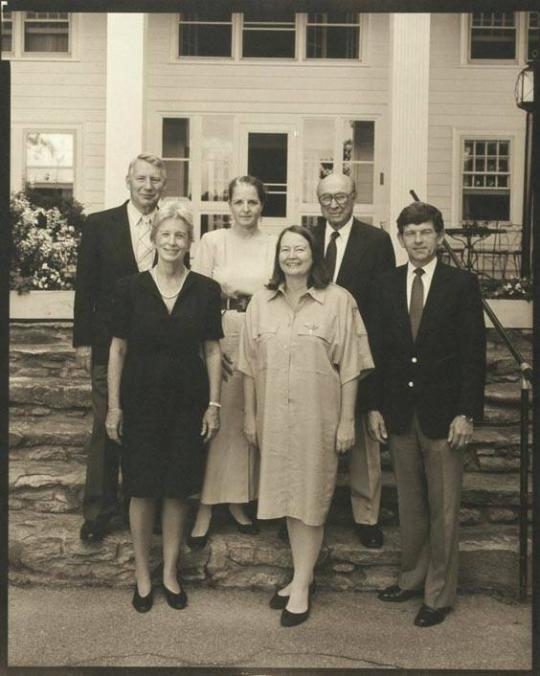 Robert MacNeil, Anne Wilkes Tucker, Harry Callahan, Mary Carswell, Kaye Burnett, Tom Putnam