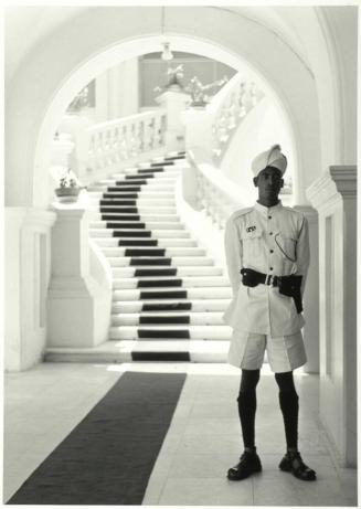 Staircase in Khartoum, the Sudan