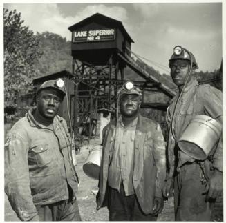Fathers and Sons After a Day's Work in the Mines