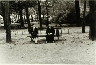 Young Man and Woman, Tuilleries, Paris