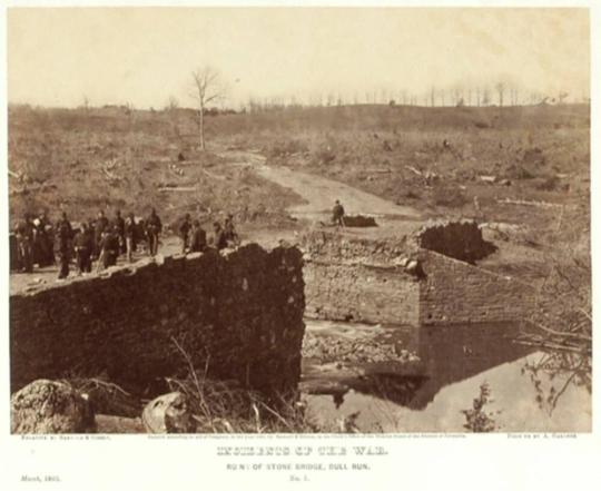 Ruins of Stone Bridge, Bull Run