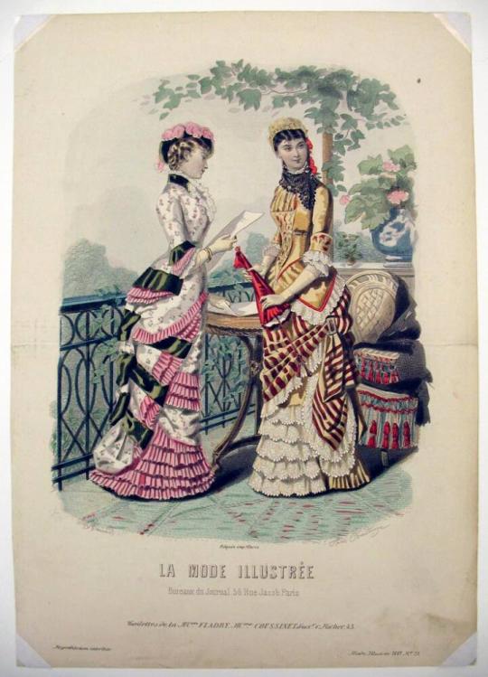 Toilettes de la Mon. Fladry, Mme. Coussinet Succr. rue Richer, 43