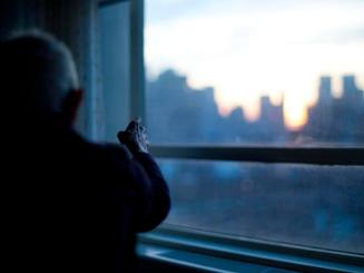 Dad, Looking at the Sunset