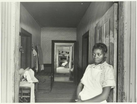 Interior of Rural House, Green County, Georgia