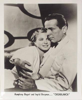 Humphrey Bogart and Ingrid Bergman in "Casablanca"