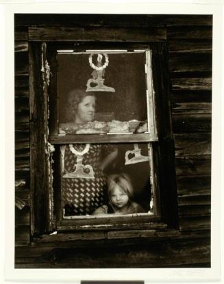 Christmas Window, Oswego County, New York