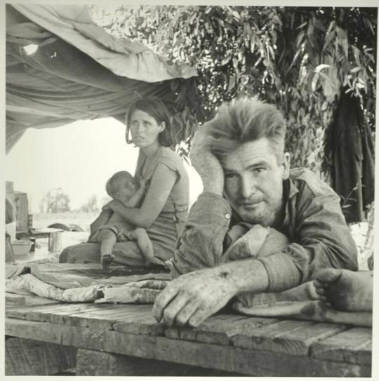 Drought Refugees from Oklahoma, Blythe, California