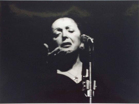 Untitled (Edith Piaf performing)