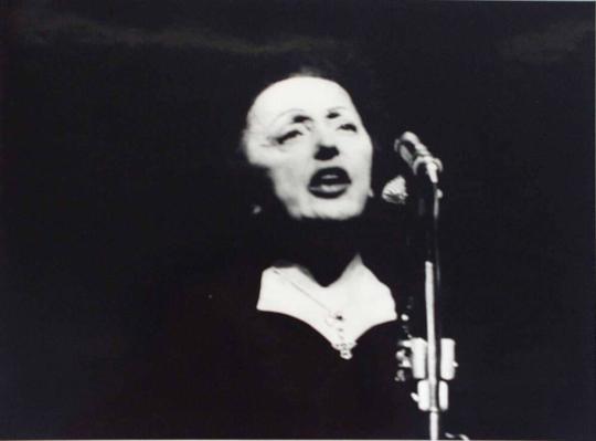 Untitled (Edith Piaf performing)