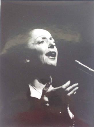Untitled (Edith Piaf performing)