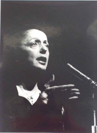 Untitled (Edith Piaf performing)